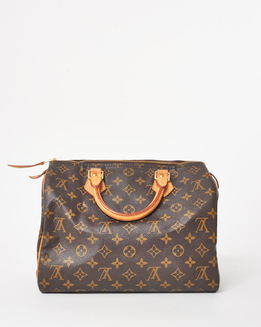 Louis Vuitton Monogram Coated Canvas Speedy 30