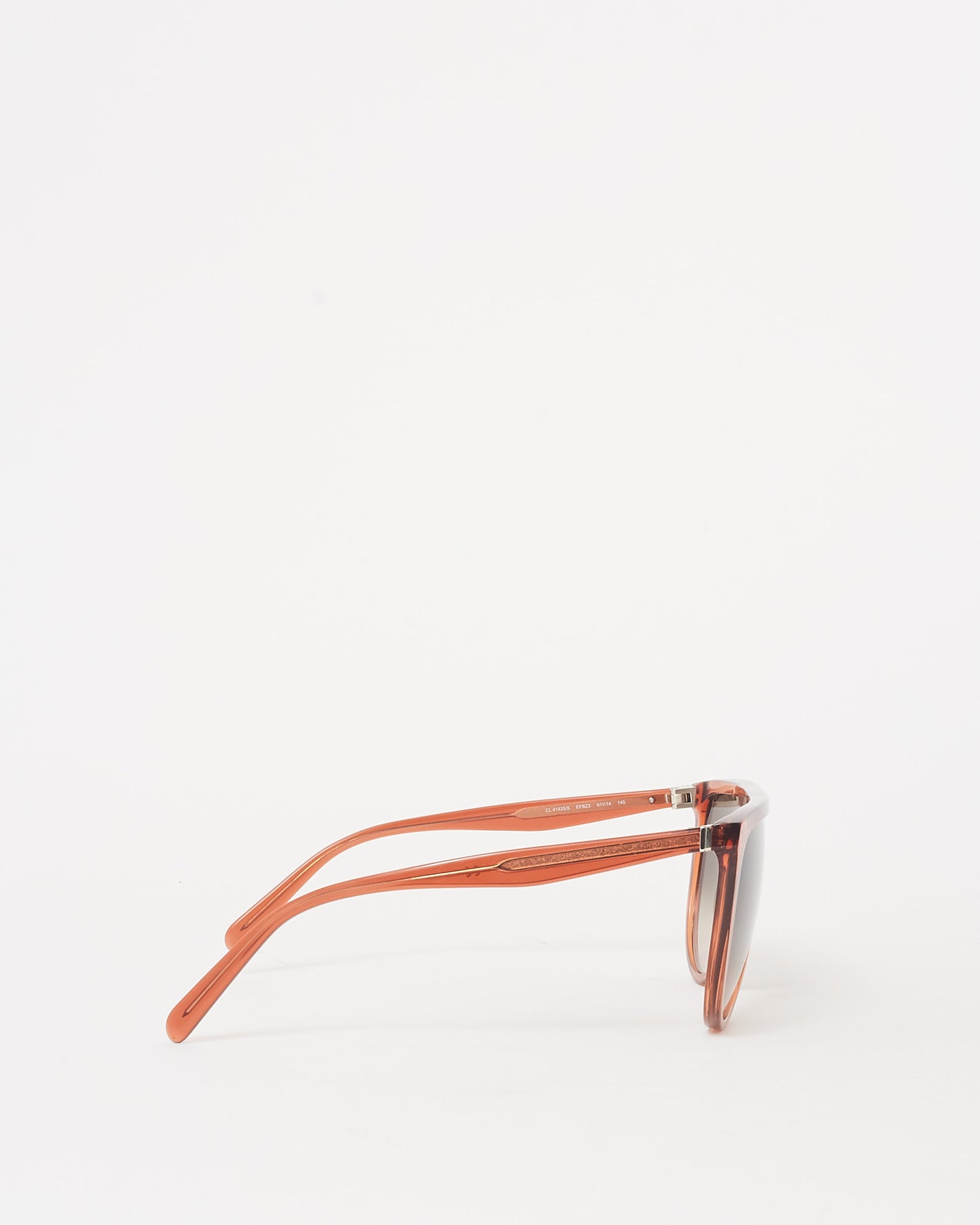 Celine Oversized Red Flat Top CL41435/S Sunglasses