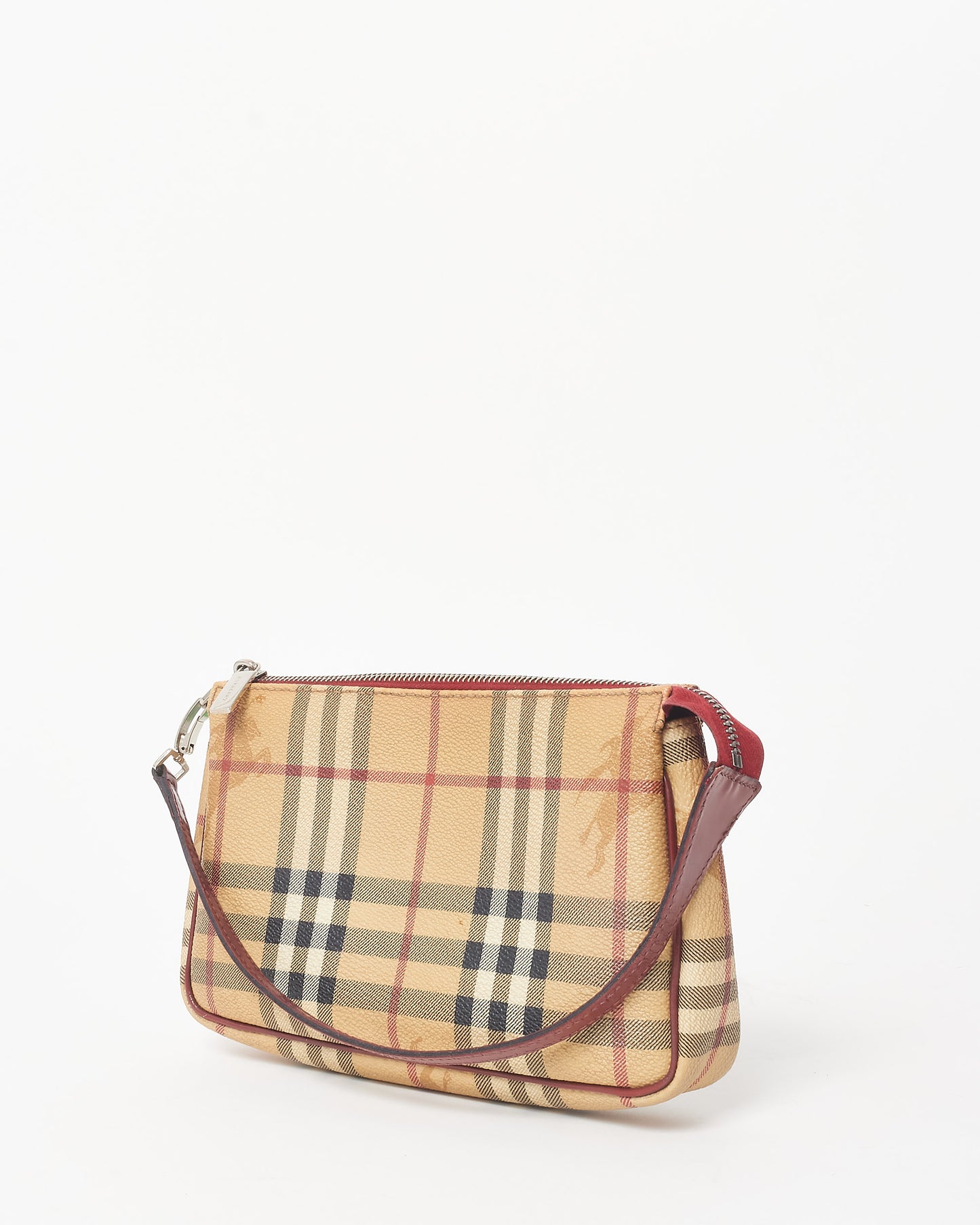 Burberry Haymarket Check Coated Canvas Pochette D
Accessoires