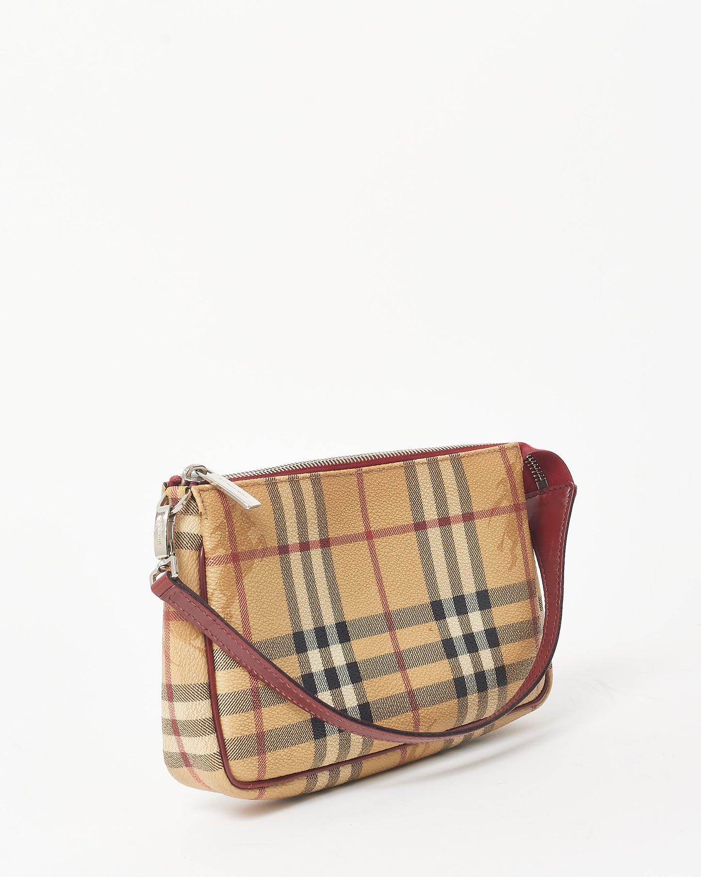 Burberry Haymarket Check Coated Canvas Pochette D
Accessoires