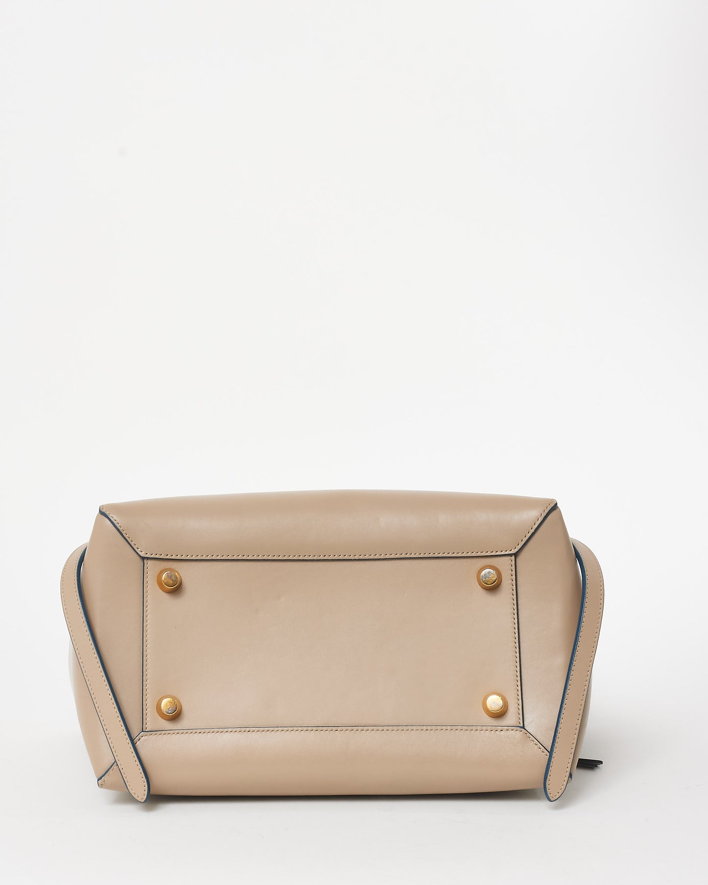 Celine Beige Calfskin Leather Mini Belt Bag