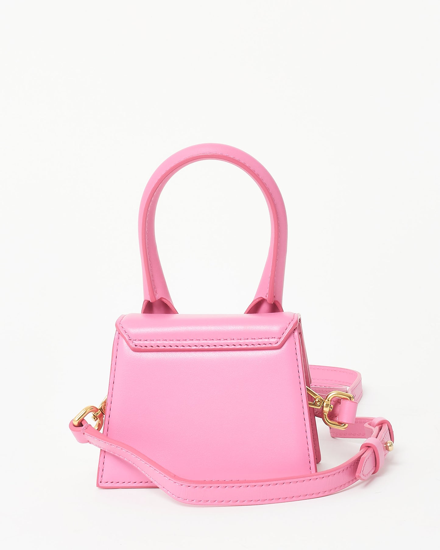 Jacquemus Pink Leather Mini Chiquito Bag