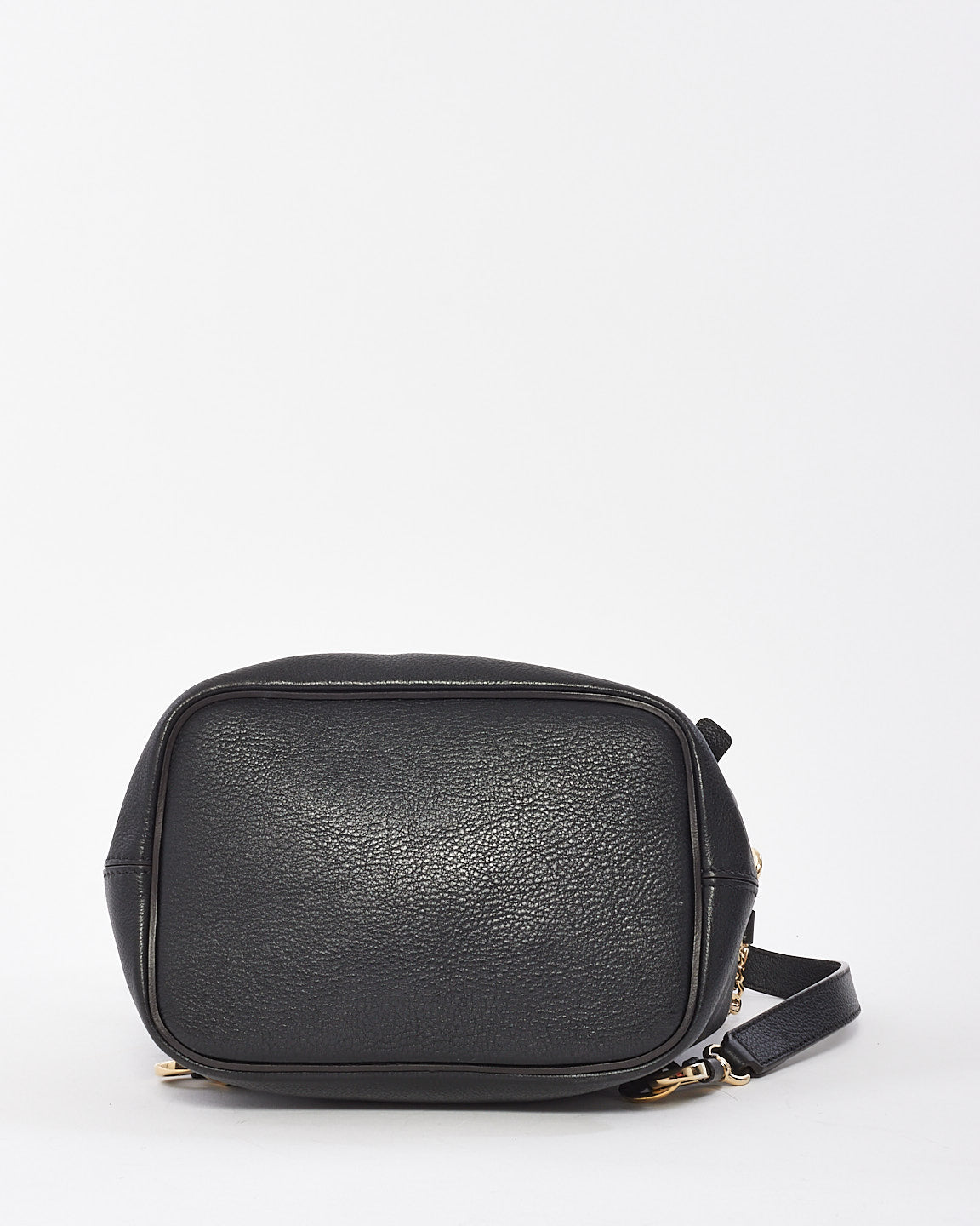 Chloé Black Suede 
Calfskin Small Faye Backpack