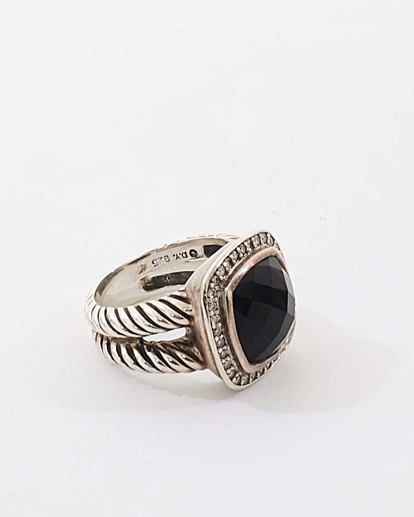 David Yurman Black Onyx Albion Ring - 5