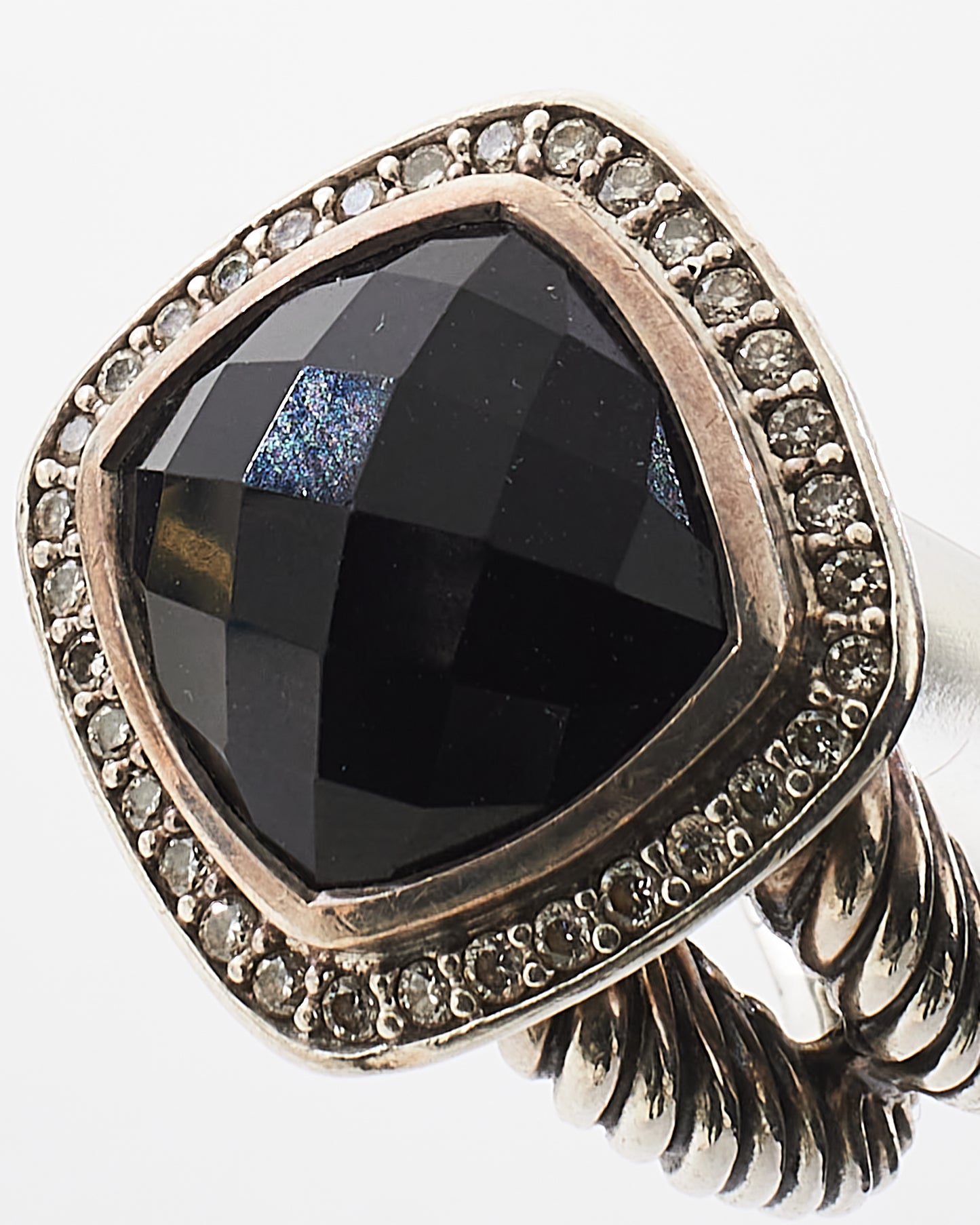 David Yurman Black Onyx Albion Ring - 5