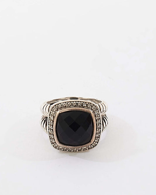 David Yurman Black Onyx Albion Ring - 5