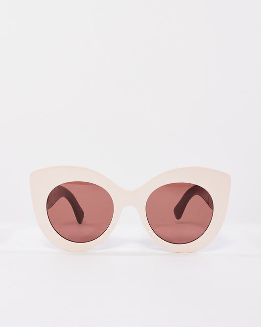 Fendi Light Pink
Blush Acetate Logo FF 0306/S Cat Eye Sunglasses