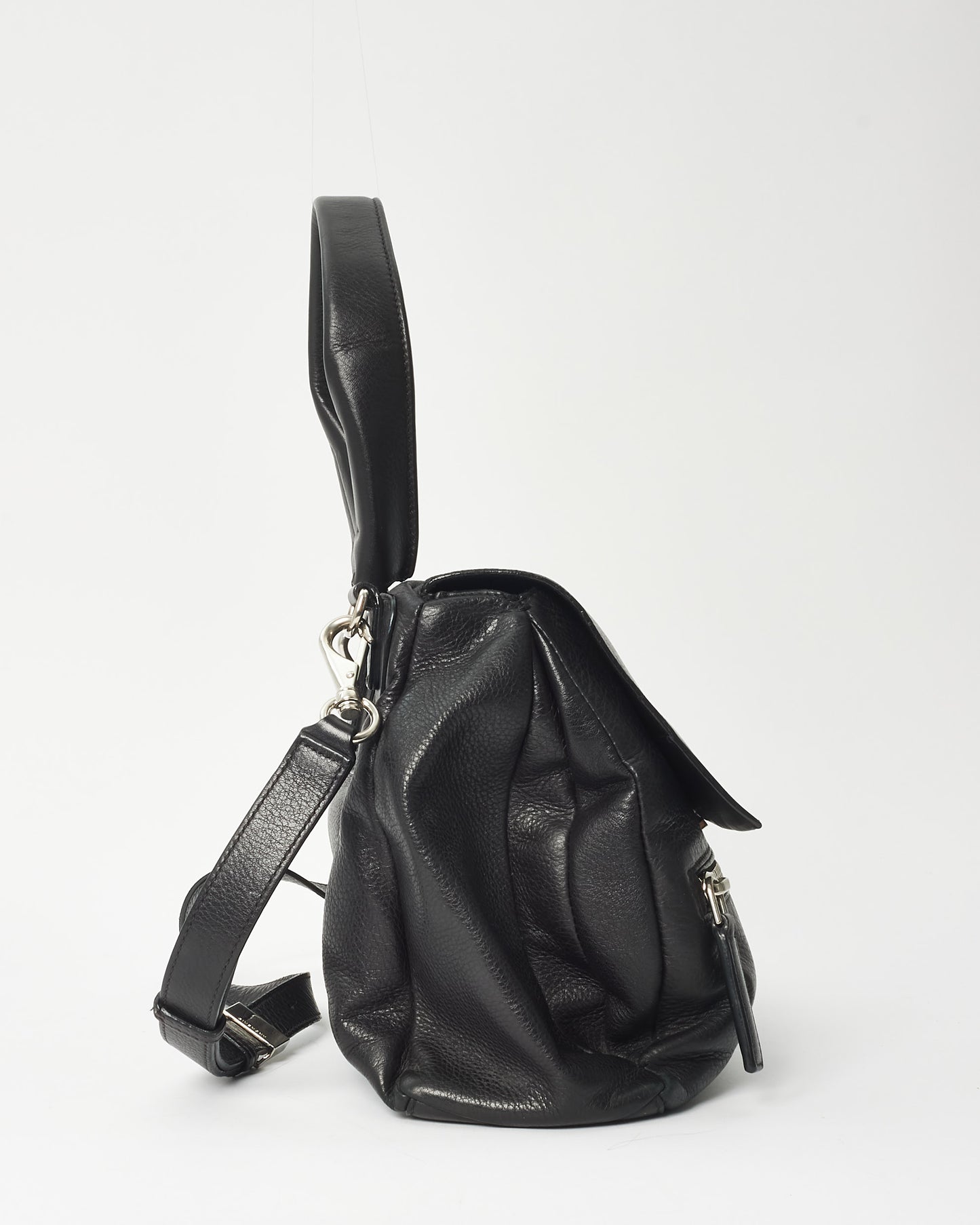 Givenchy Black Leather Pandora Pure Flap Bag