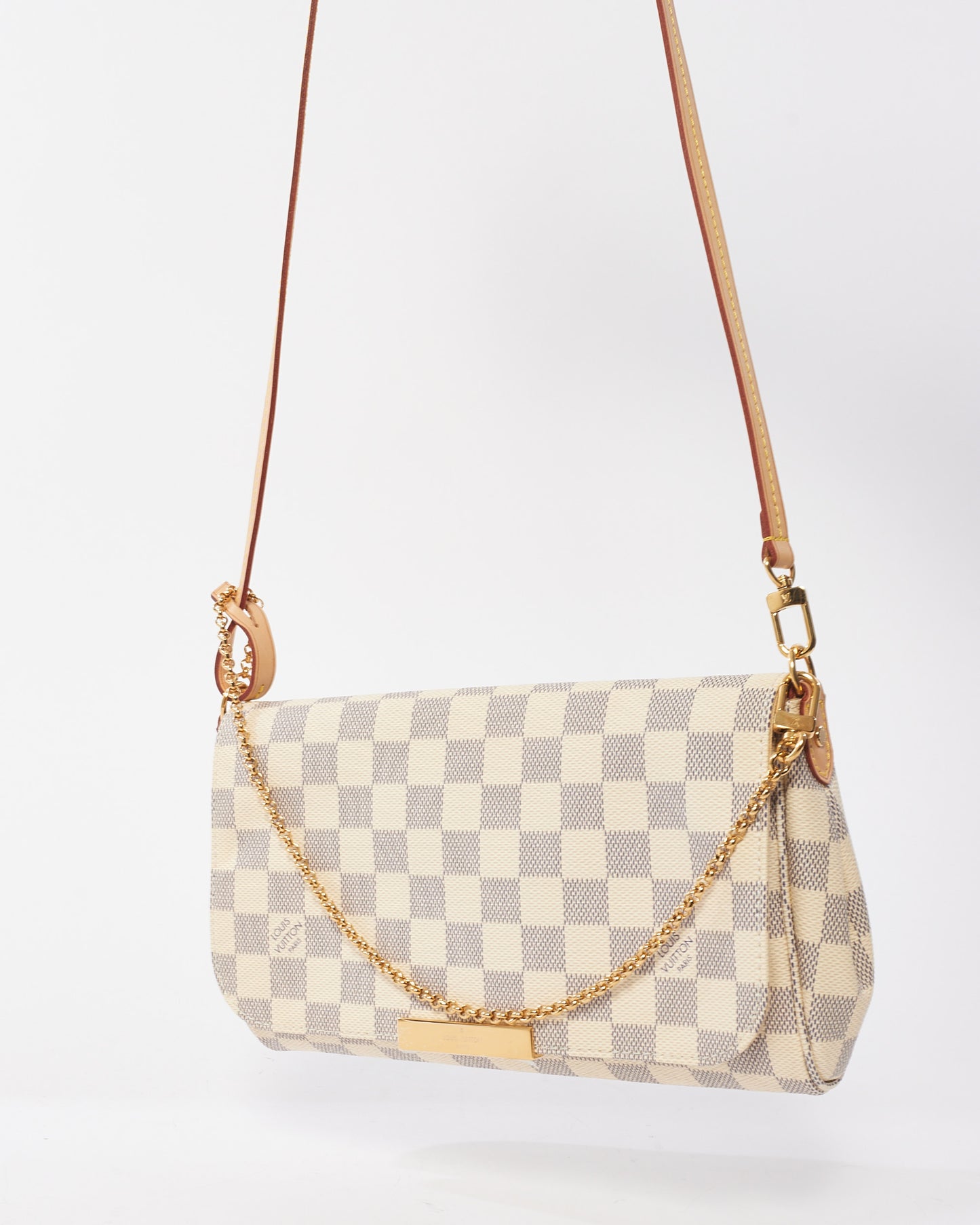 Louis Vuitton Damier Azur Canvas Favourite Crossbody Bag