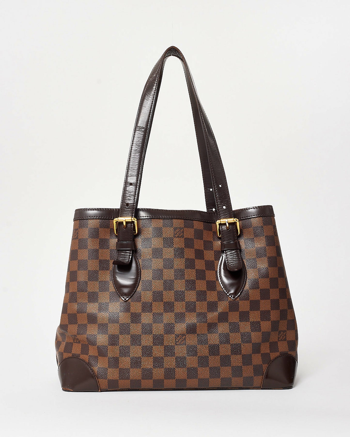 Louis Vuitton Damier Ebene Coated Canvas Hampstead Shoulder Bag