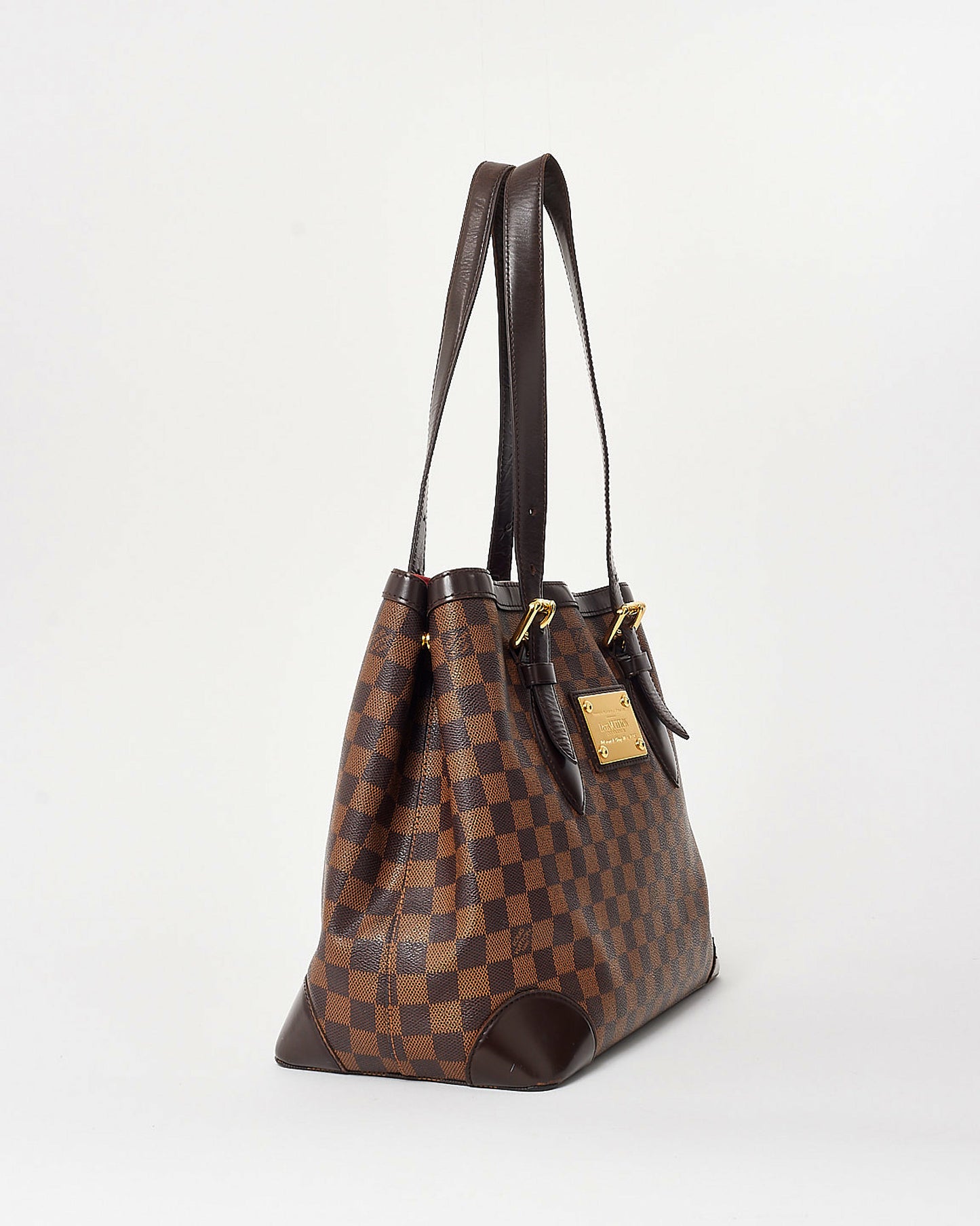 Louis Vuitton Damier Ebene Coated Canvas Hampstead Shoulder Bag