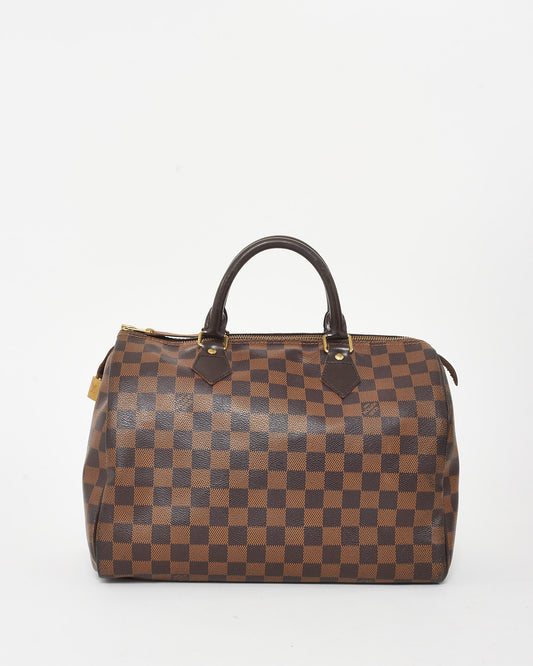 Louis Vuitton Damier Ebene Coated Canvas Speedy 30