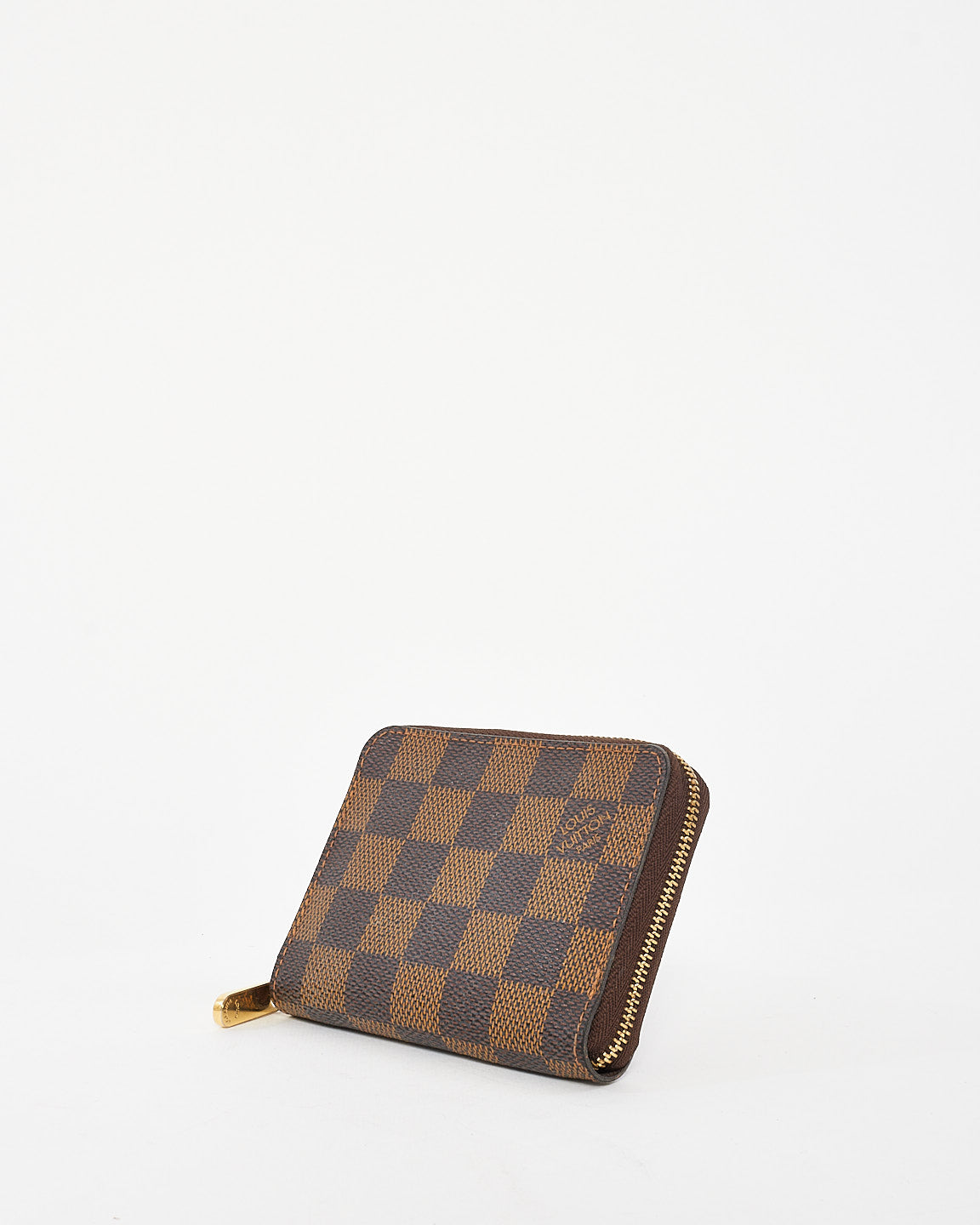 Louis Vuitton Damier Ebene Zippy Coin Purse Wallet