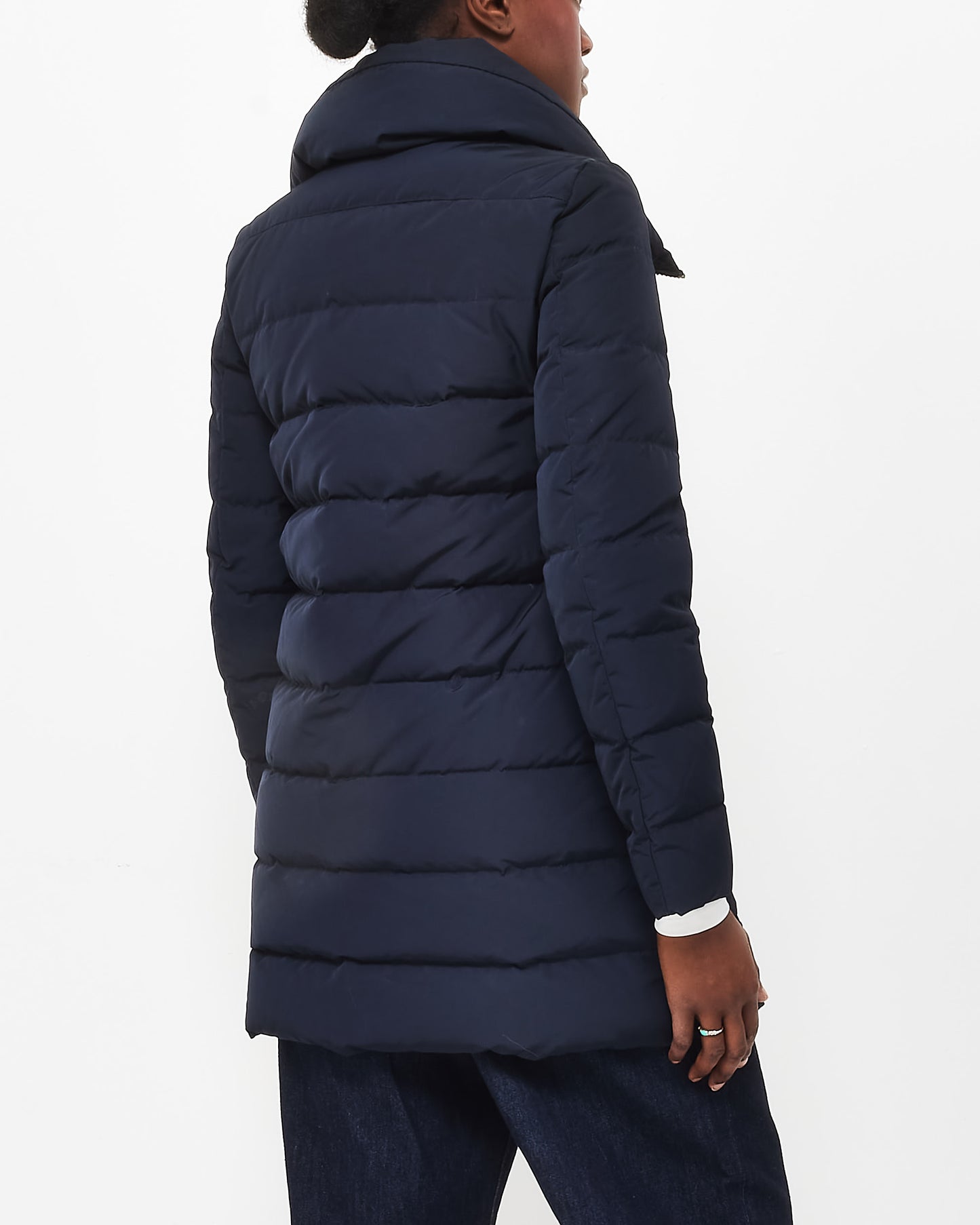 Moncler Navy Puffer Jacket - 0