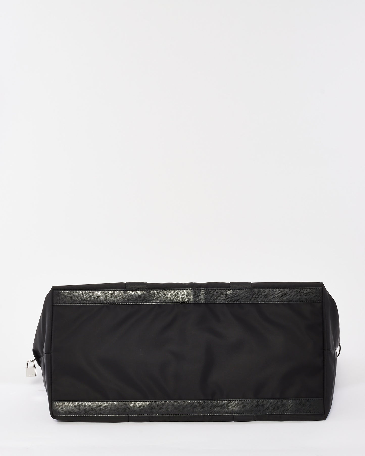 Prada Black Nylon Tessuto Large Travel Tote