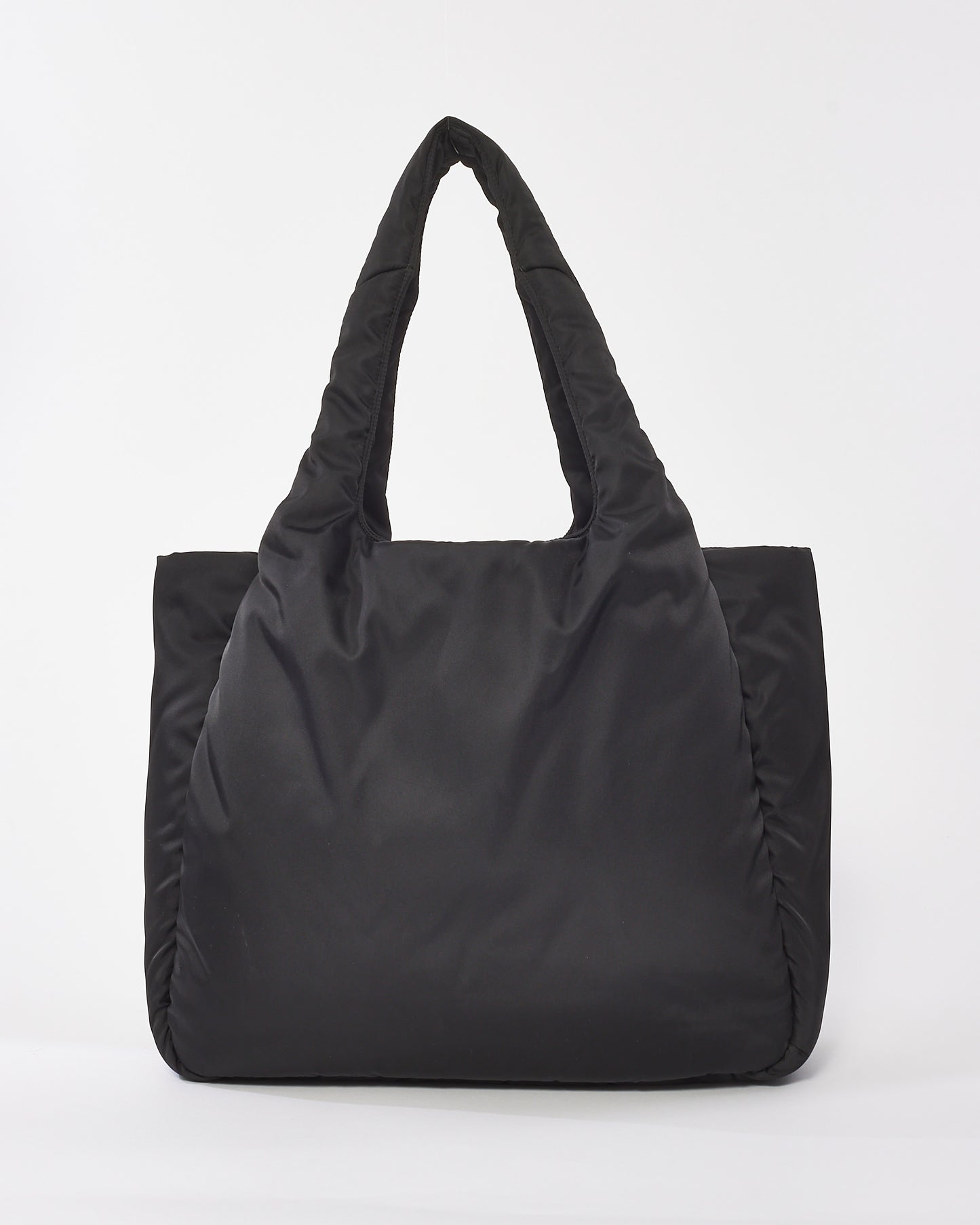 Prada Black Re-Nylon Padded Large Tote bag