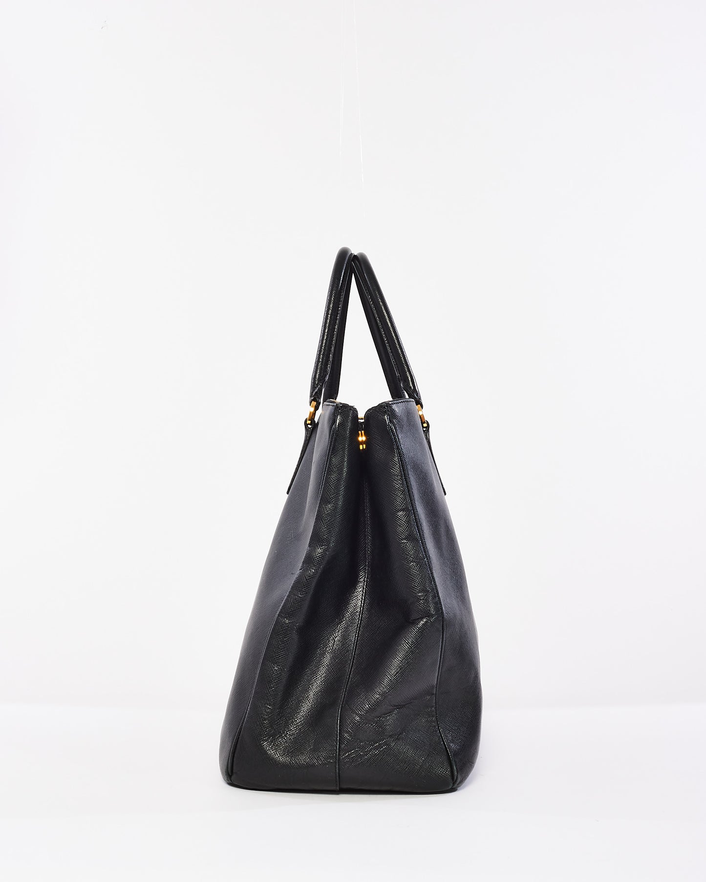 Prada Black Saffiano Leather Large Galleria Tote