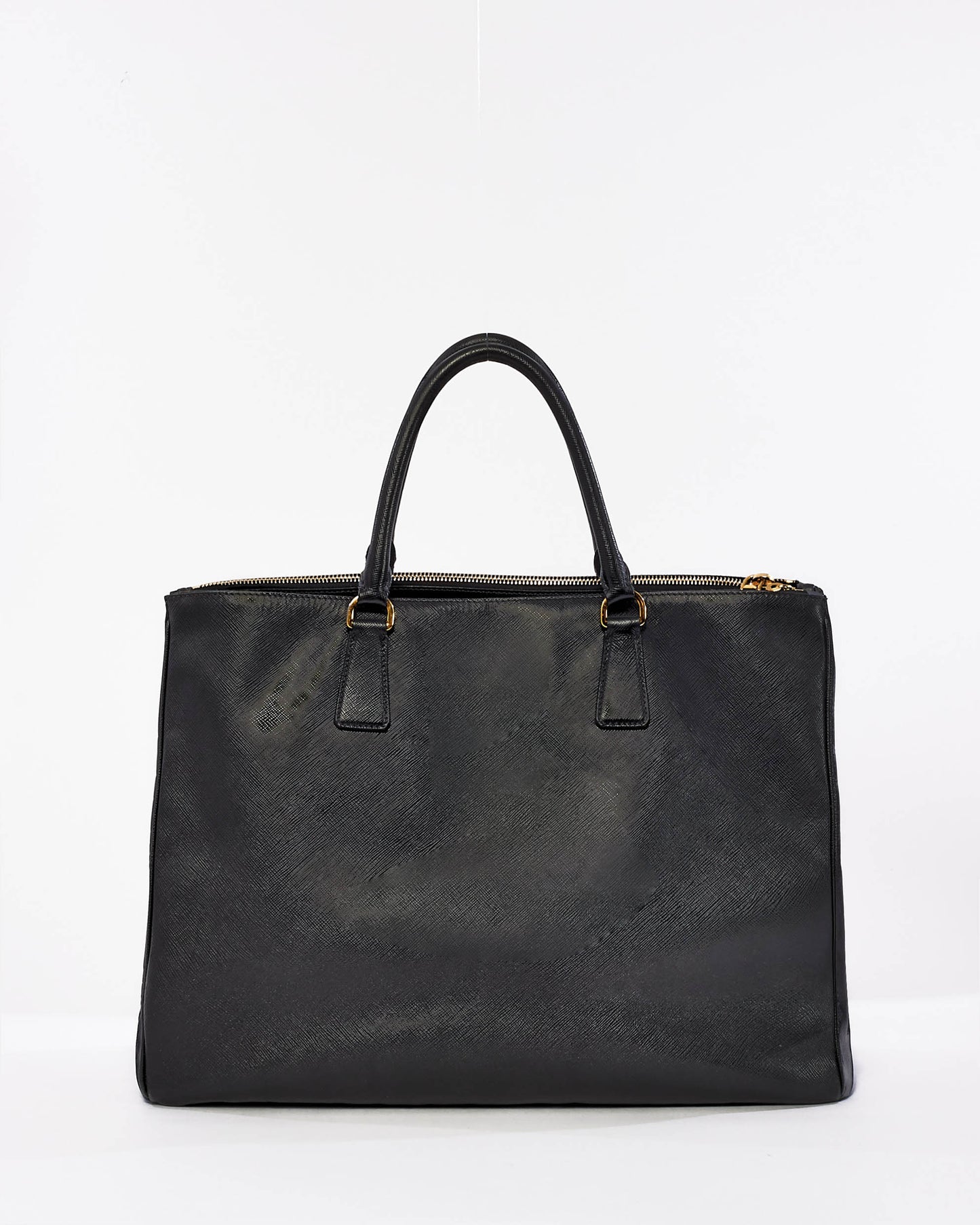 Prada Black Saffiano Leather Large Galleria Tote