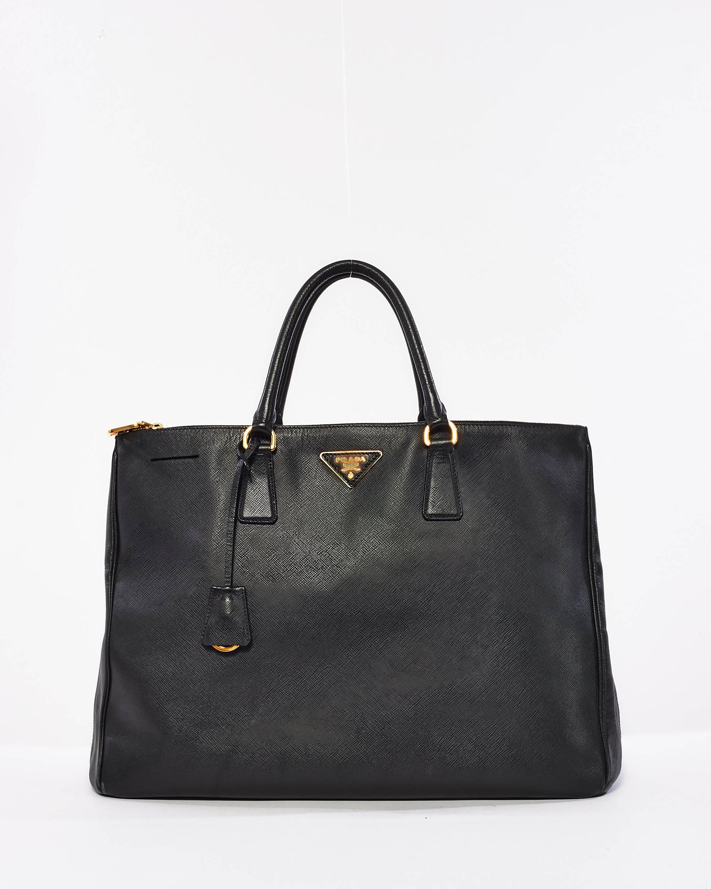 Prada Black Saffiano Leather Large Galleria Tote