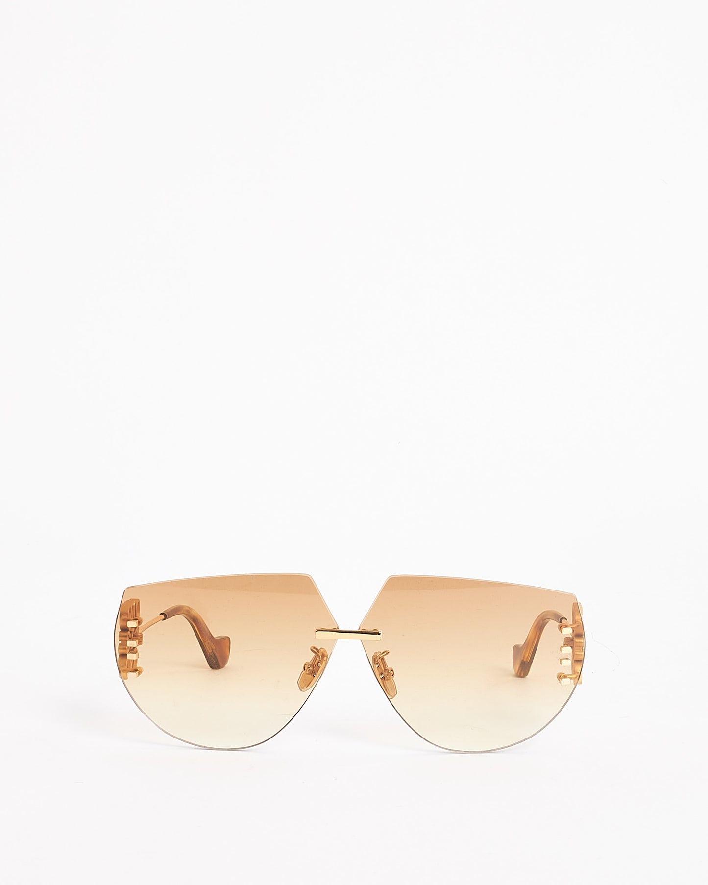 Loewe Gold Metal Gradient LW40049U Sunglasses