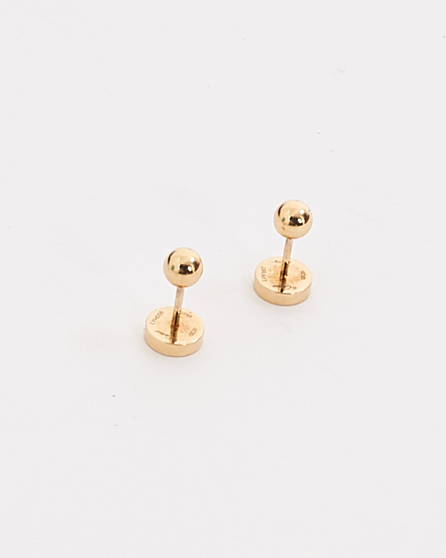 Cartier Gold Love Stud Earrings