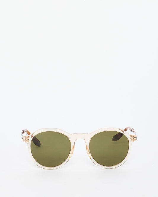 Givenchy Light Brown Acetate Rounded GV7091/S Sunglasses