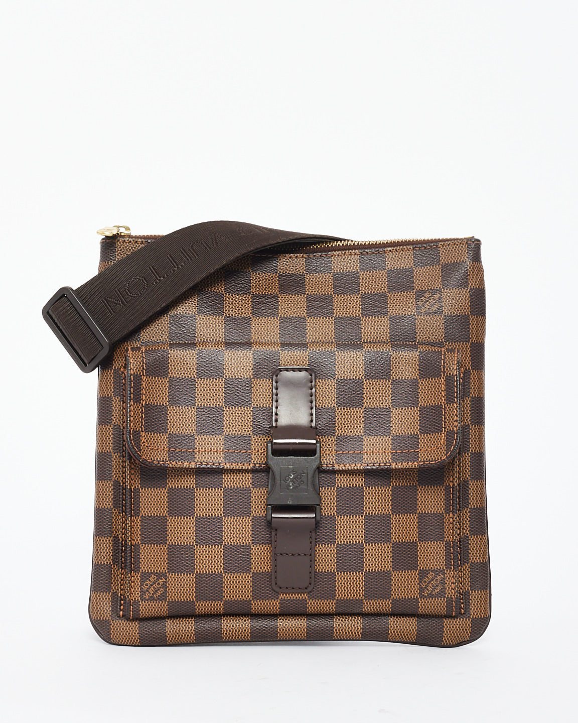 Louis Vuitton Damien Ebene Canvas Pochette Melville