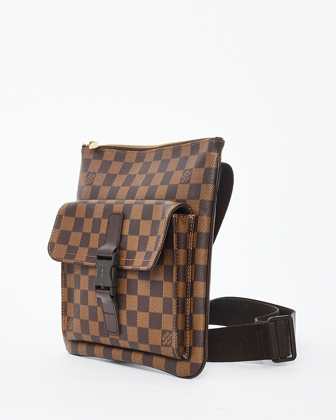 Louis Vuitton Damien Ebene Canvas Pochette Melville