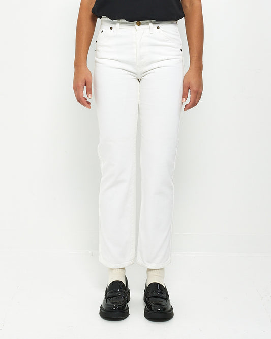 Jacquemus "La Riviera" White Straight Jeans - 26