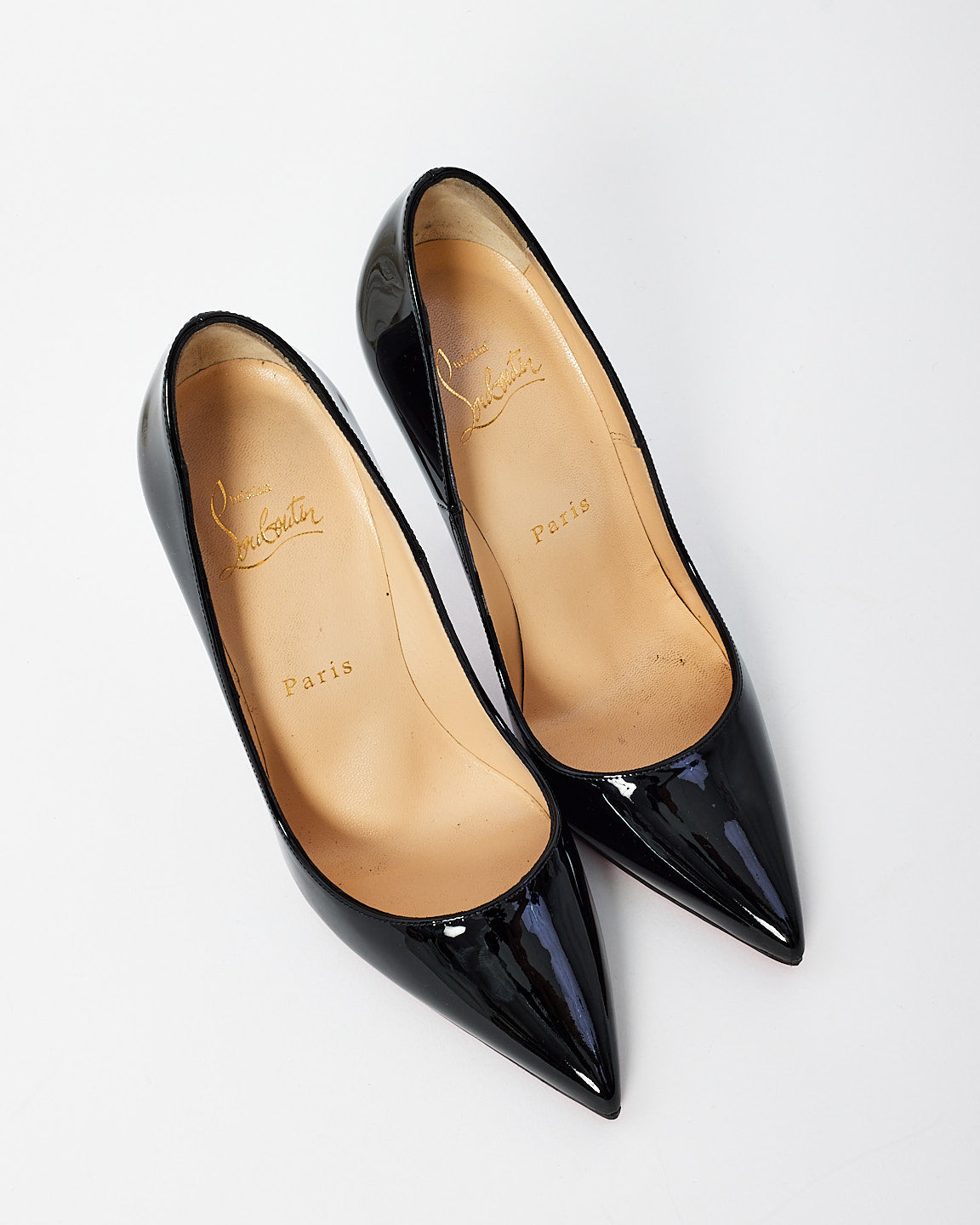 Christian Louboutin Black Patent Leather So Kate Pumps 120 - 36