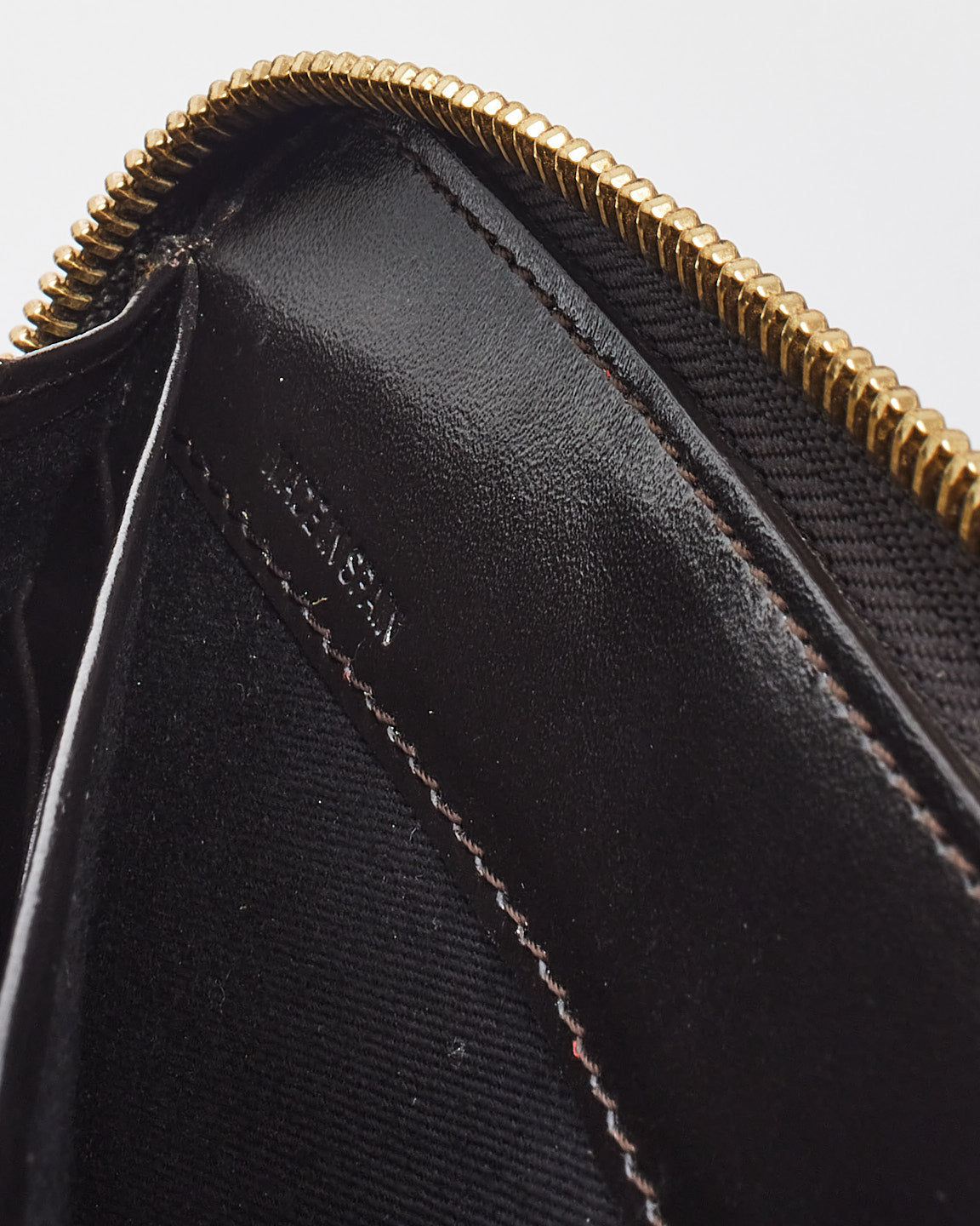 Givenchy Black Leather Long Zip Wallet