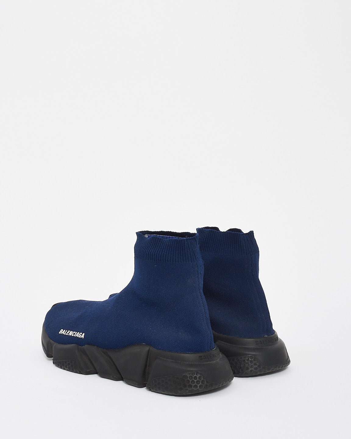 Balenciaga Baskets Sock Speed ​​en tissu bleu - 41