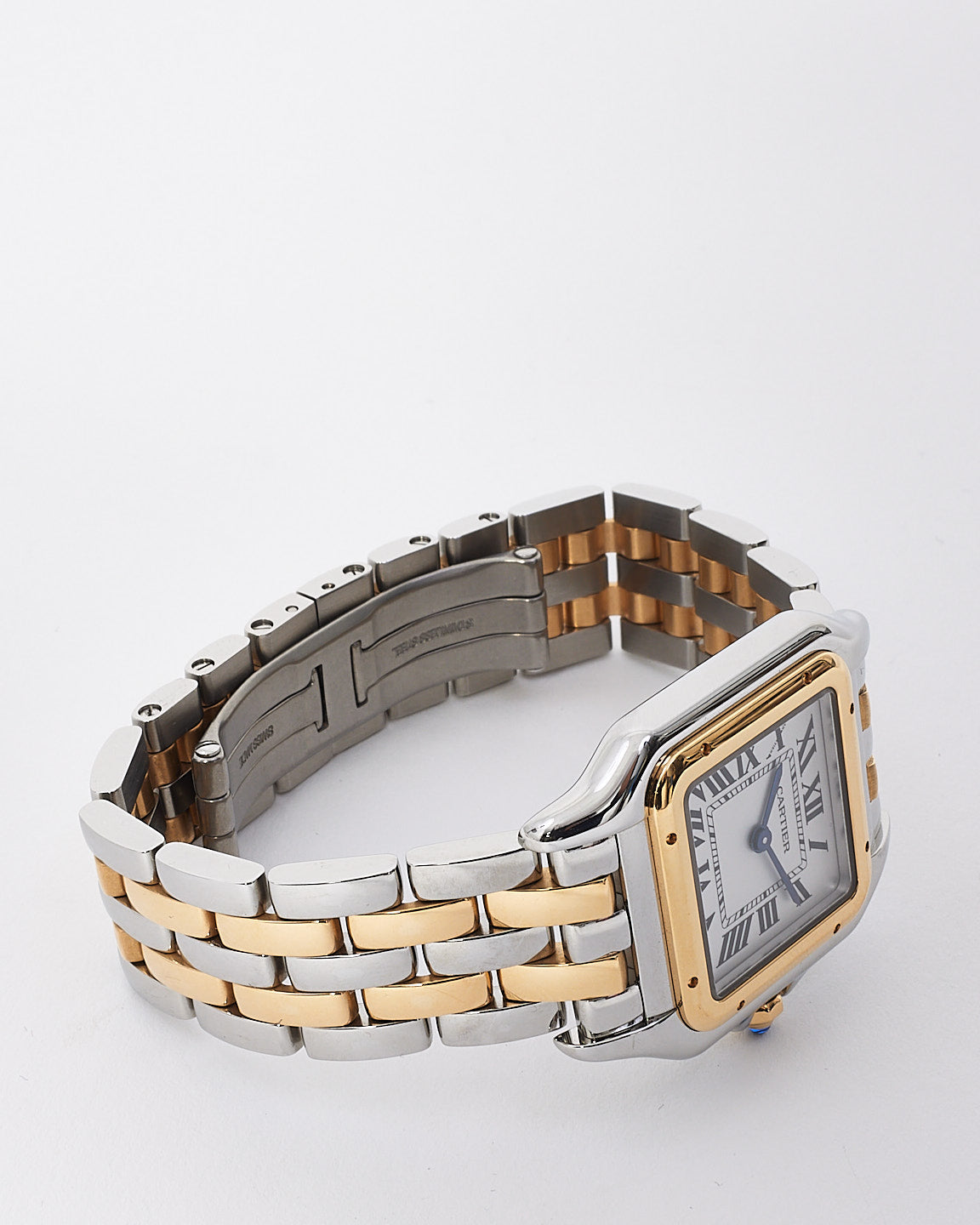 Cartier Yellow Gold 
Stainless Steel Panthere Medium Model Quartz 37MM Watch