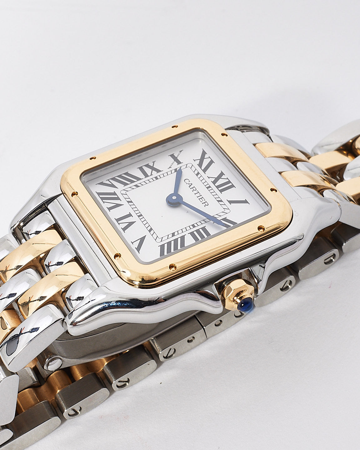 Cartier Yellow Gold 
Stainless Steel Panthere Medium Model Quartz 37MM Watch