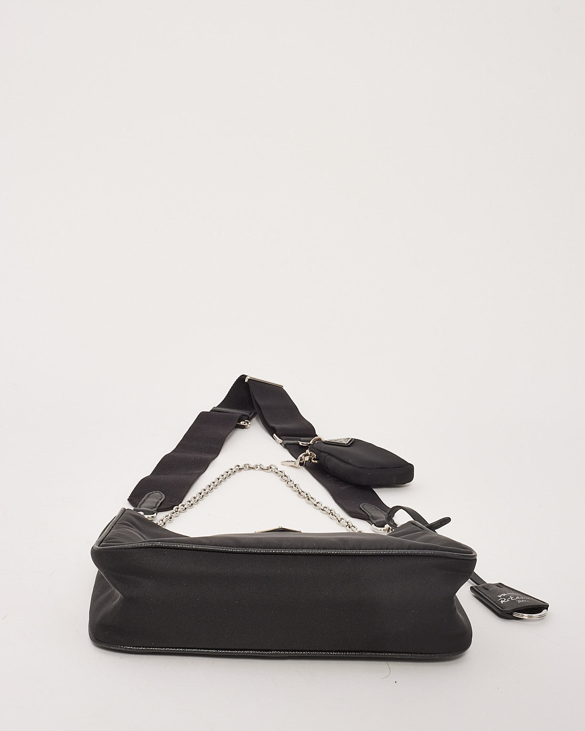 Prada Black Nylon Tessuto 2005 Re-edition Crossbody Bag