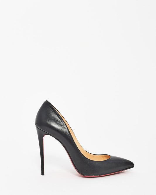 Christian Louboutin Black Leather So Kate Pumps - 37.5