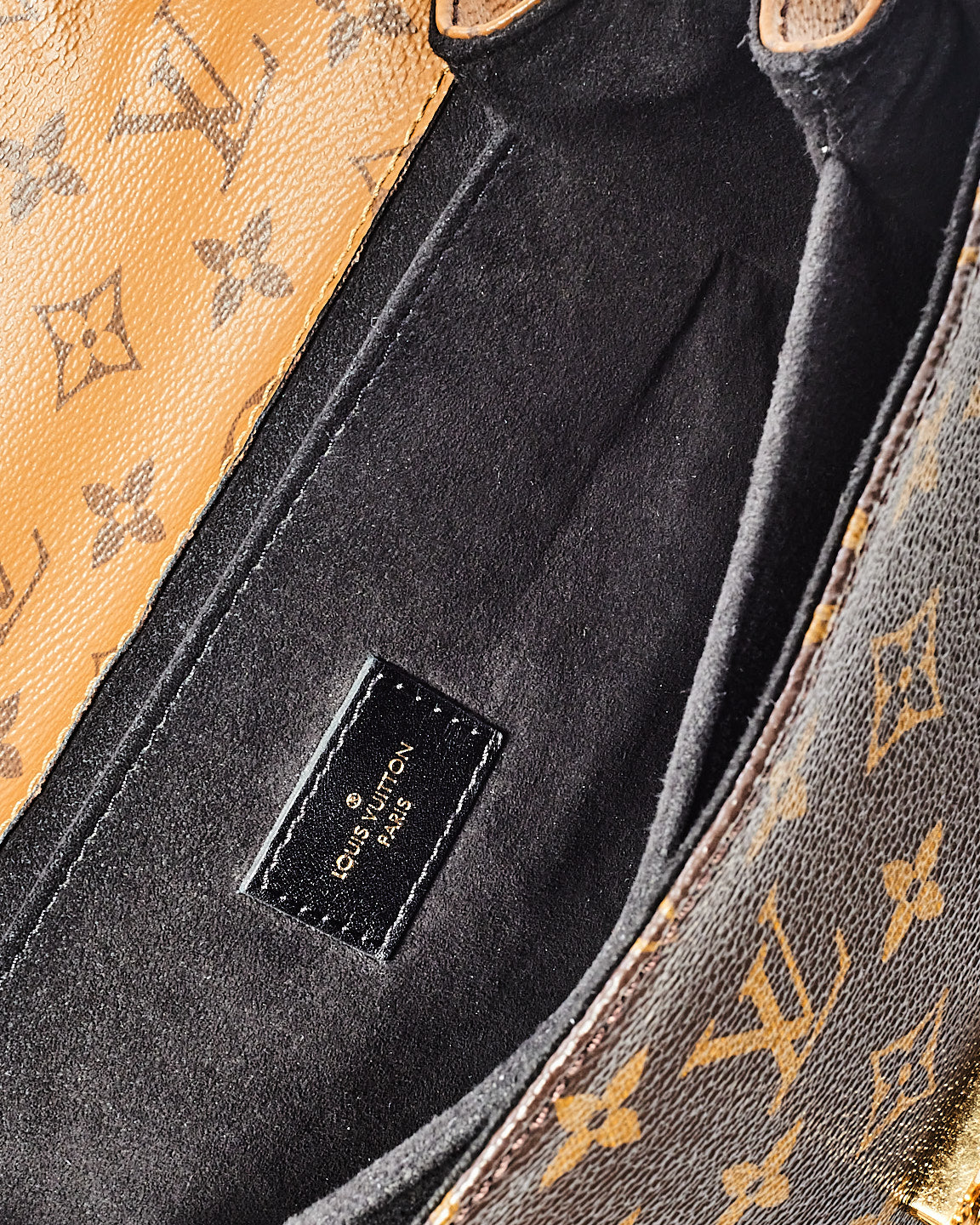 Louis Vuitton Reverse Monogram Canvas Pochette Metis Bag