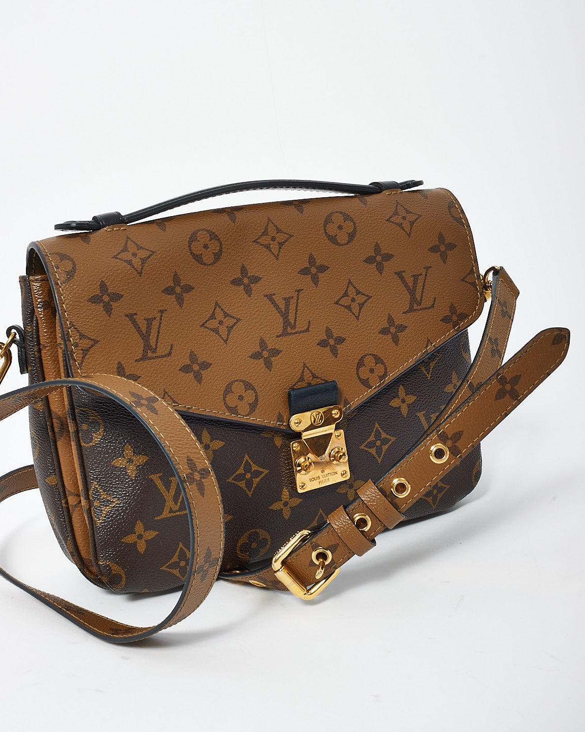 Louis Vuitton Reverse Monogram Canvas Pochette Metis Bag