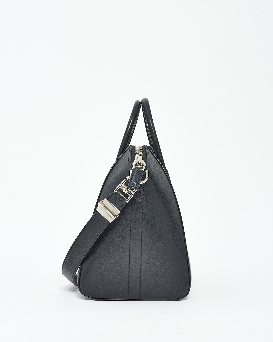 Givenchy Black Grained Medium Antigona Bag