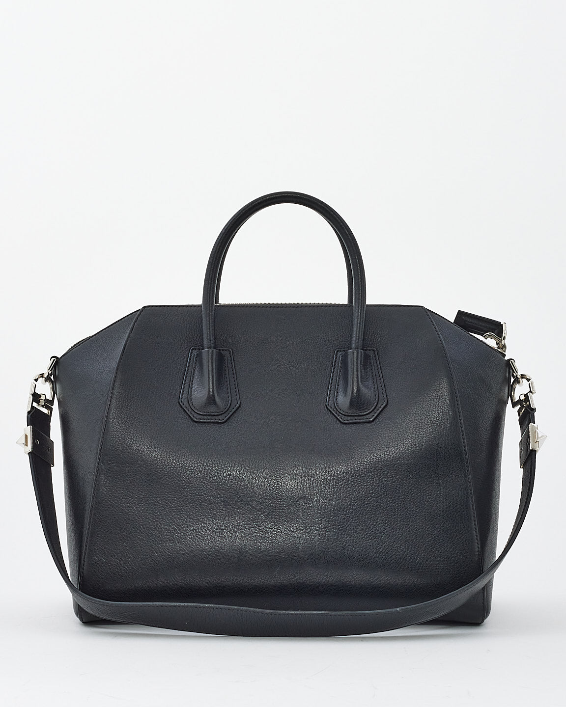 Givenchy Black Grained Medium Antigona Bag