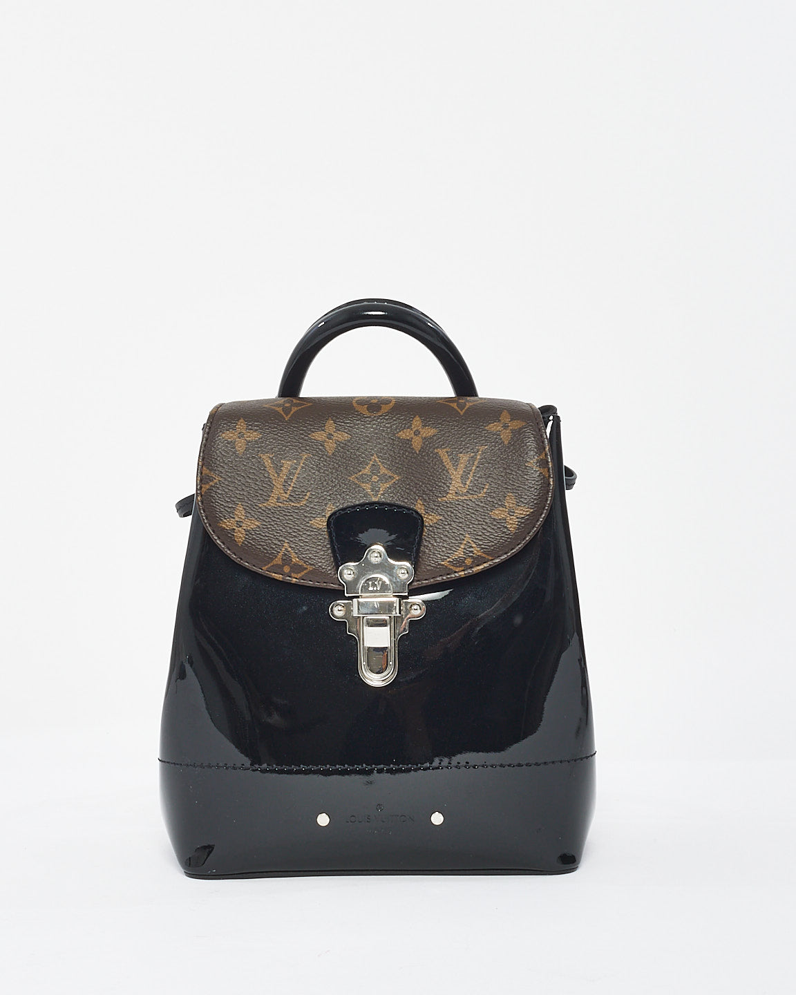 Louis Vuitton Monogram Canvas 
Patent Leather Hot Springs Backpack