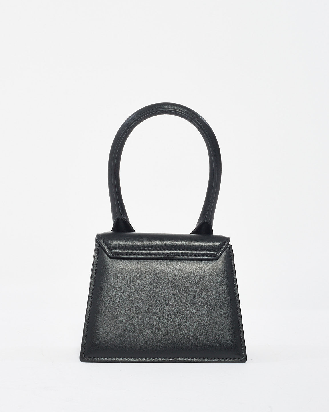 Jacquemus Black Leather Mini  
Le Chiquito
 Bag