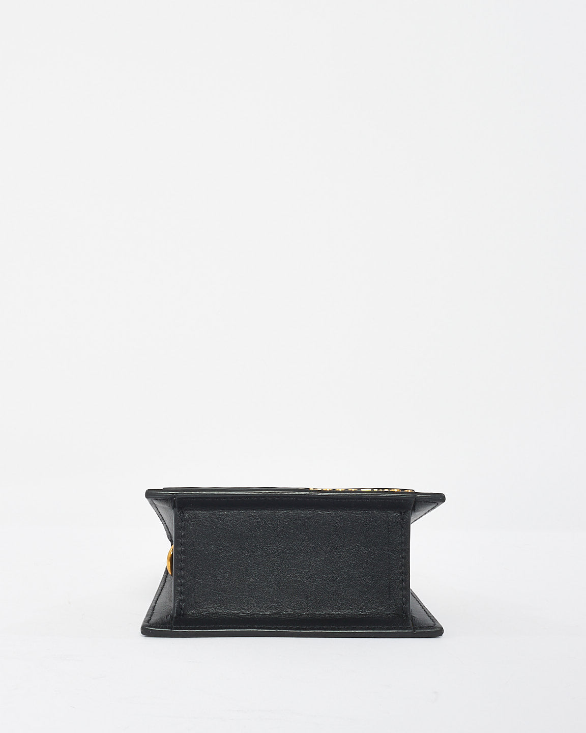 Jacquemus Black Leather Mini  
Le Chiquito
 Bag