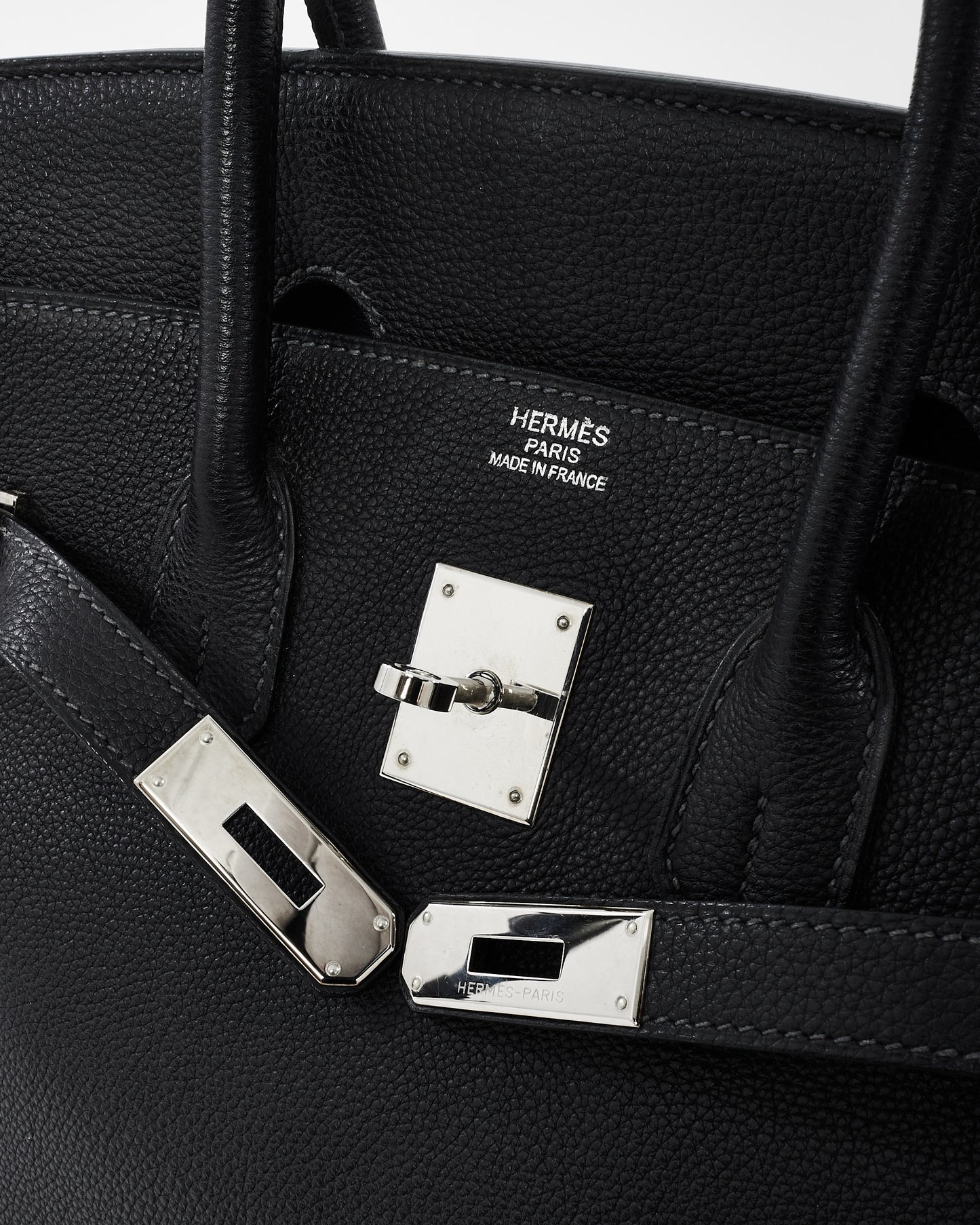 Hermès Bleu Nuit Togo Leather Birkin 35 with Palladium Hardware