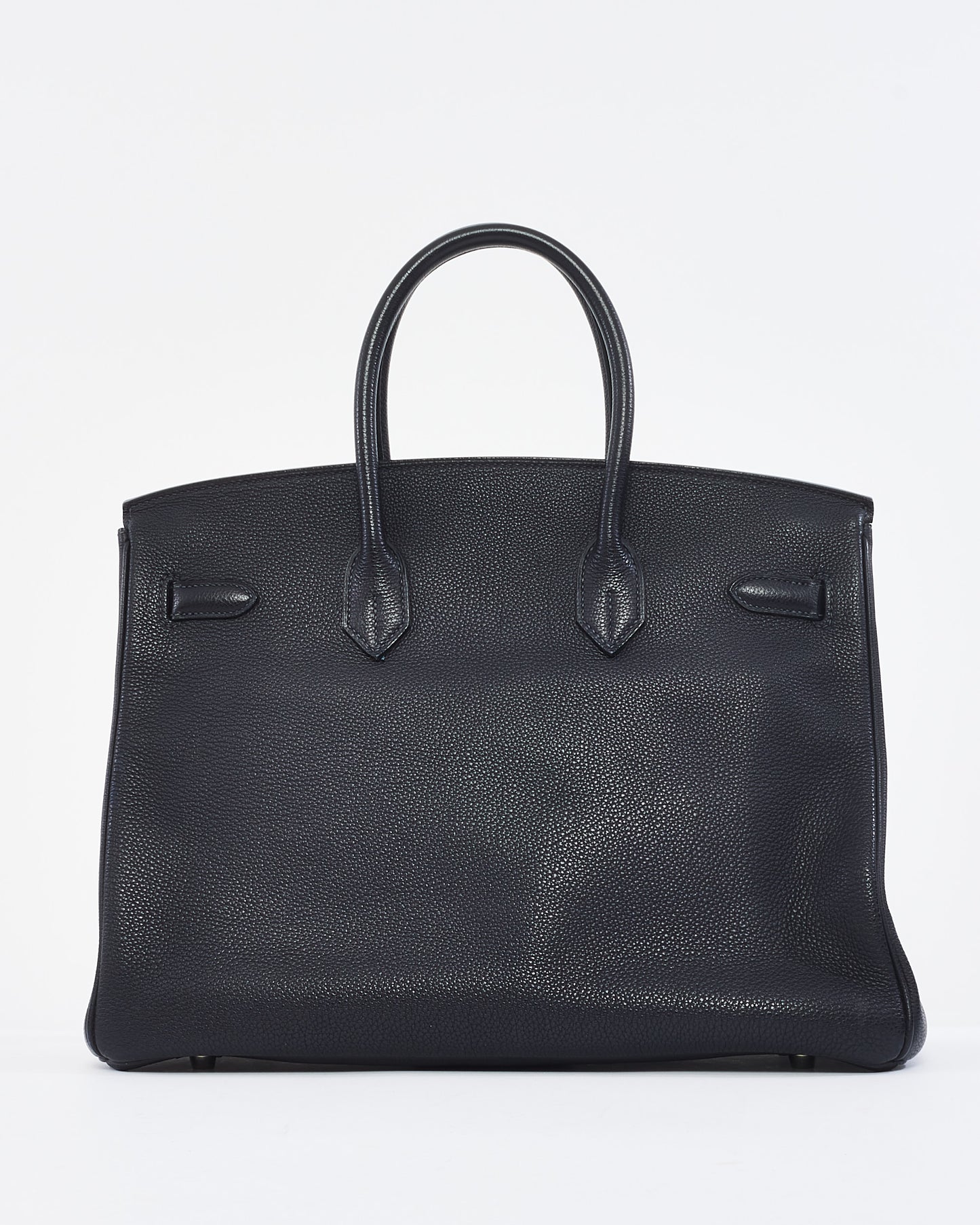 Hermès Bleu Nuit Togo Leather Birkin 35 with Palladium Hardware