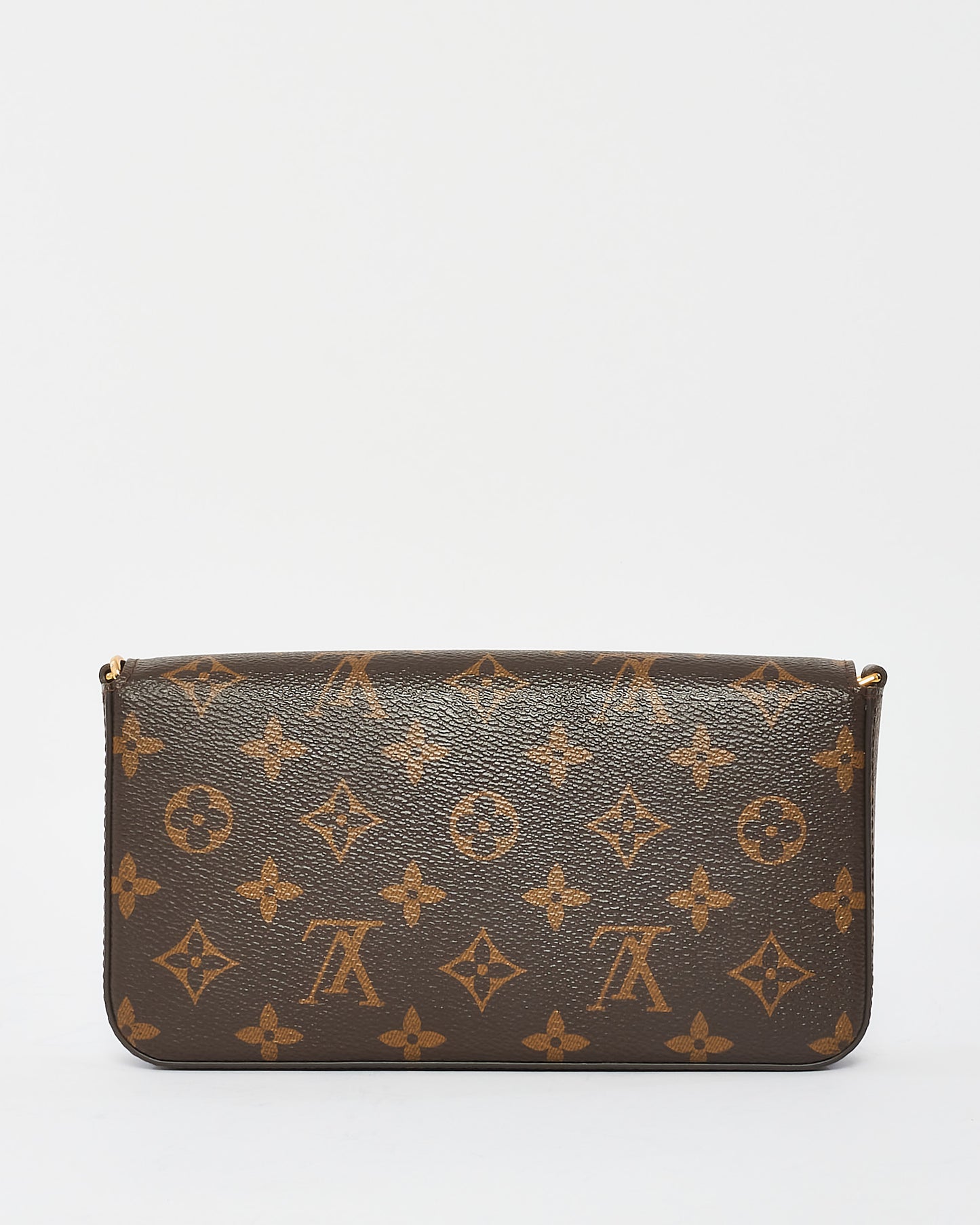 Louis Vuitton Monogram Canvas Félicie Pochette Bag with Chain