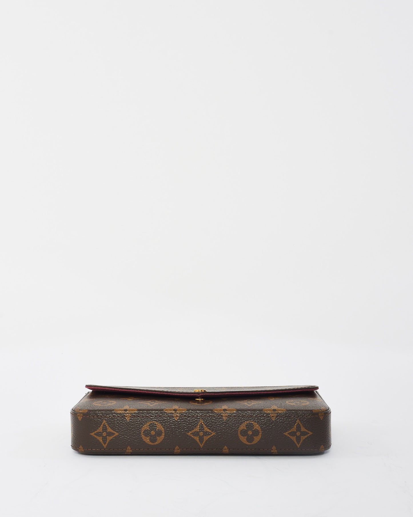 Louis Vuitton Monogram Canvas Félicie Pochette Bag with Chain