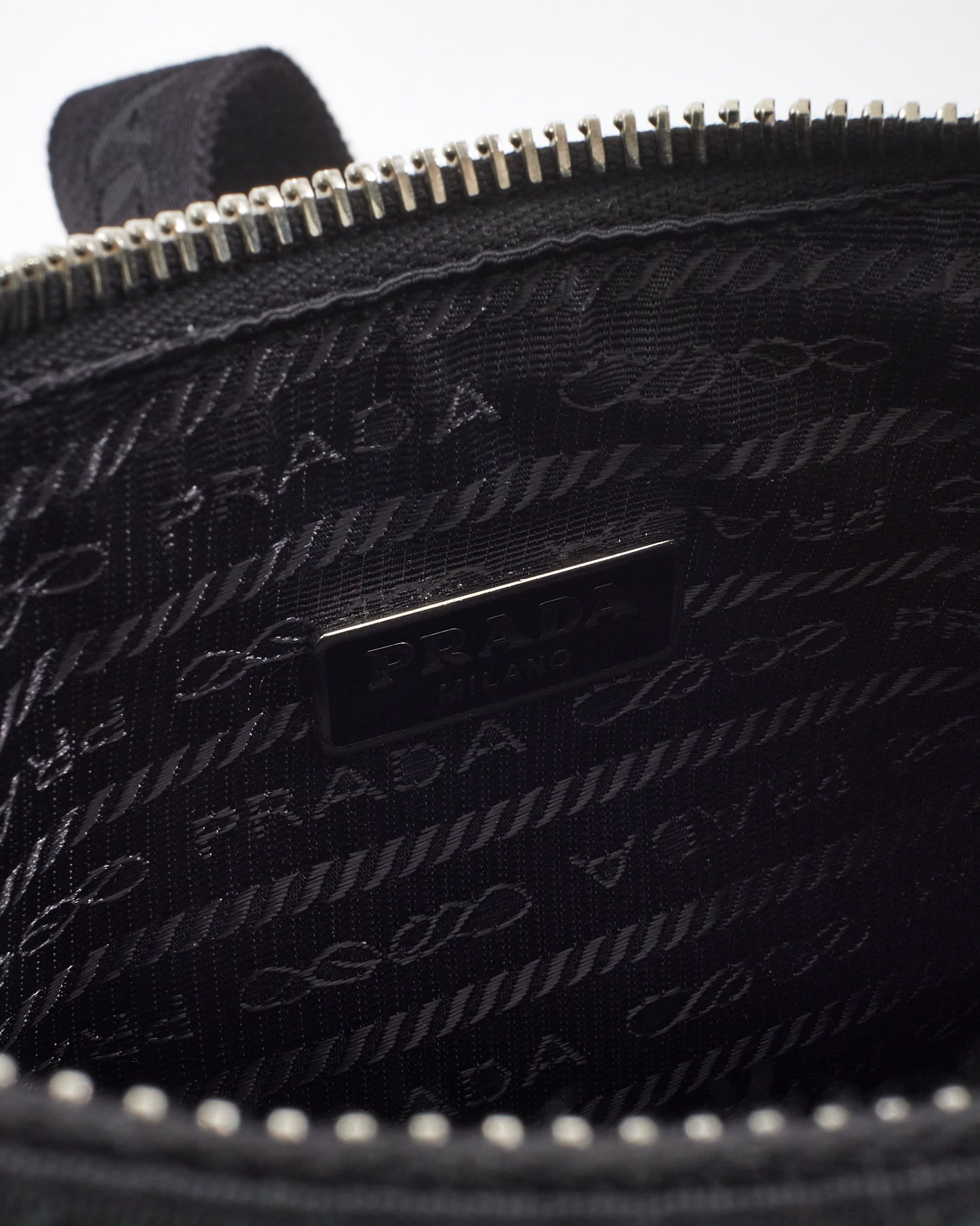 Prada Black Nylon Tessuto Re Edition 2005 Bag