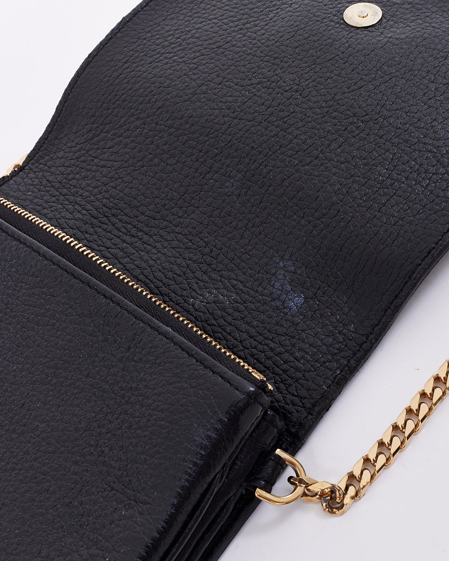 Jimmy Choo Black Leather Crossbody Bag