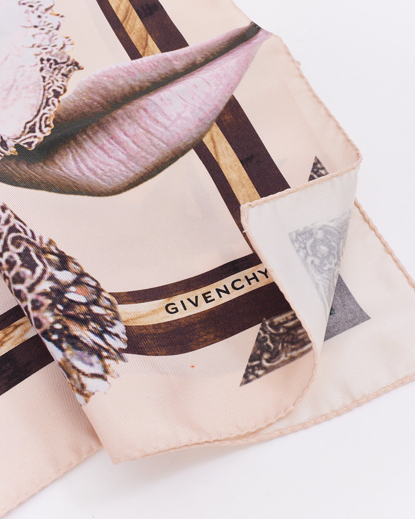 Givenchy Blush Print Silk Scarf